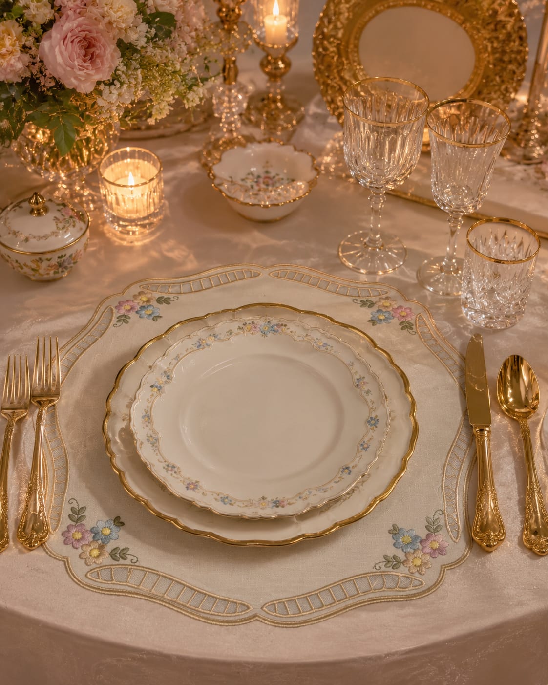 Sousplat Elegance Floral - Imagem 2