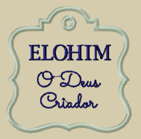 Coleção Nomes de Deus – Matrizes de Bordado para Chaveiros - Imagem 5