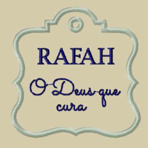 Coleção Nomes de Deus – Matrizes de Bordado para Chaveiros - Imagem 3
