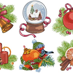 🎄 Matrizes Natalinas Grátis para Bordado Eletrônico